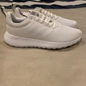 White Adidas Cloudfoam Sneakers